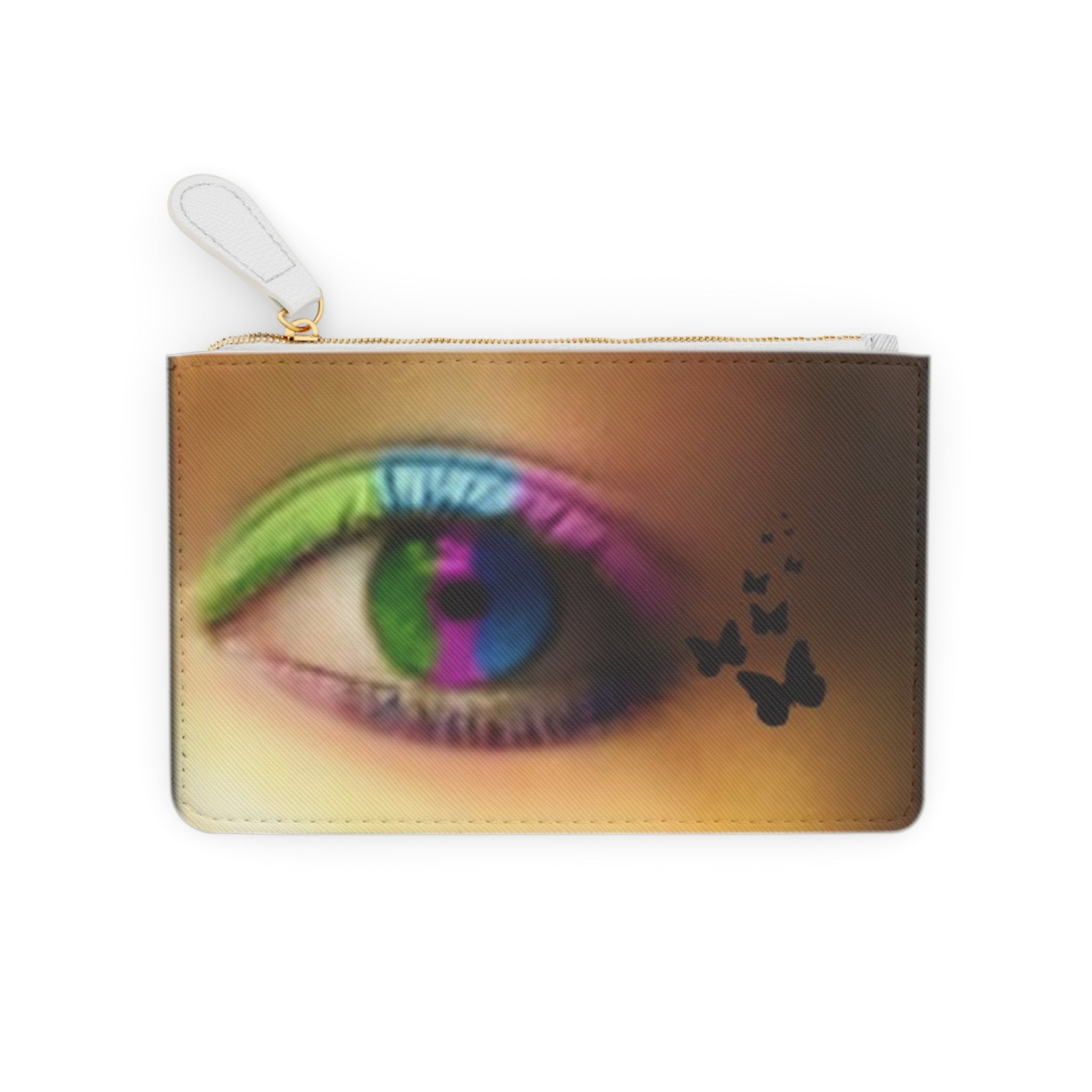 Colorful Eye Mini Clutch Bag With Butterfly | Stylish Accessory for Everyone